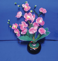 TLY013PINK Орхидеи  оптоволоконные розовые